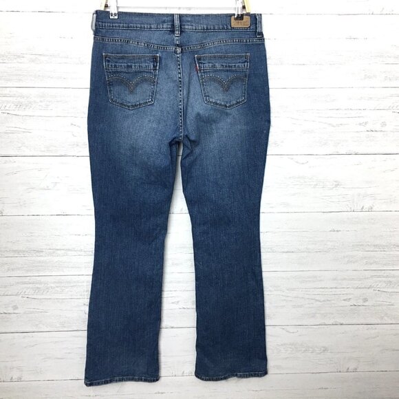 Levi's 515 Women's Jeans Boot Cut Medium Wash Stretch size 10 length 31" - Picture 11 of 12